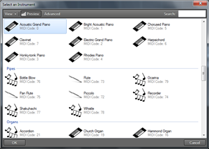 Instrument Library